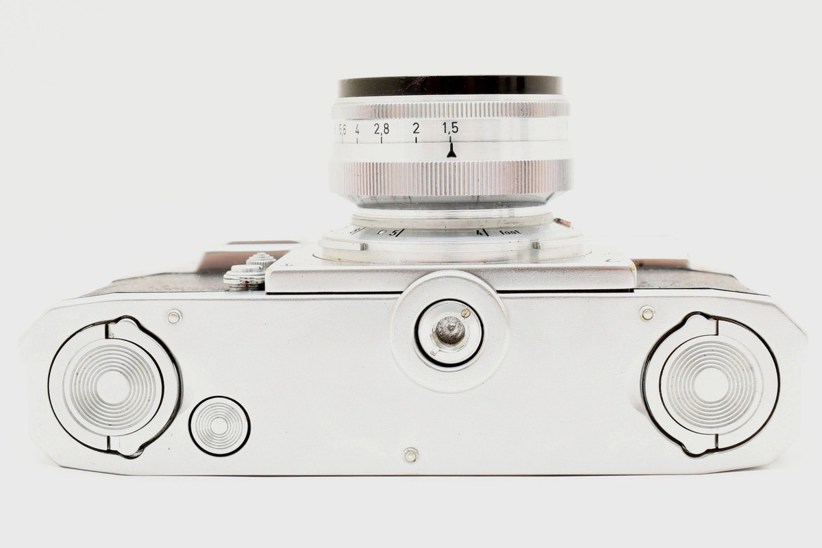 Exc+5] ZEISS Contax IIIa w/ sonnar 50mm f1.5 lens Color Dial