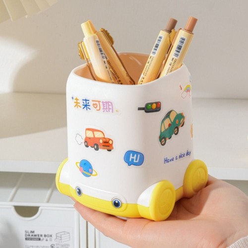 Large Capacity Pen Container Multifunctional Desktop Organizer Student Gift - Picture 5 of 17