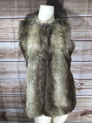 💥 Zara Trafaluc Vest Faux Fur Women's 
