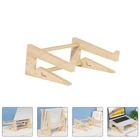 Computer Heightened Shelf Laptop Holder for Desk Adjustable Stand Desktop