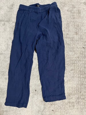 J CREW Women's Navy Blue Sweatpants Medium BH799