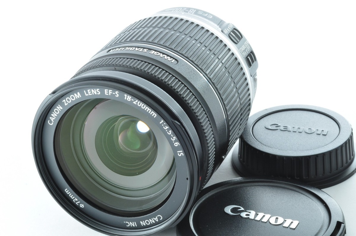 レンズ(ズーム) CANON ZOOM LENS EF-S 18-200mm EF-S18-200mm F3.5-5.6 IS - キヤノンカメラミュージアム