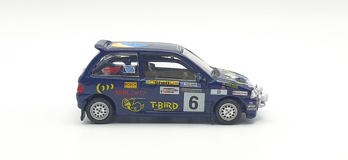1/64 CM's SUBARU VIVIO RX-R 1993 SAFARI RALLY WRC Colin McRae