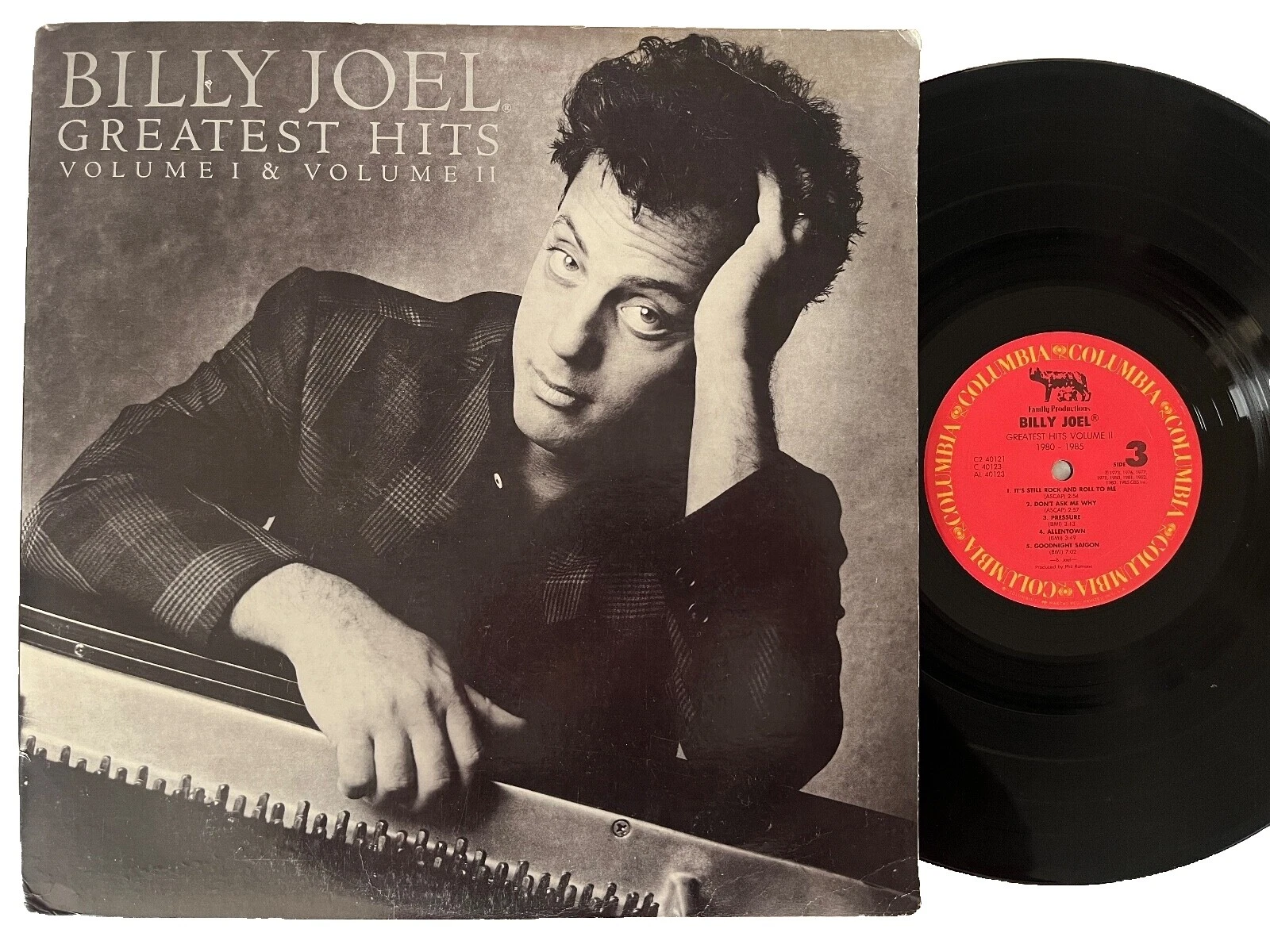 Billy Joel dance e música eletrônica de velocidade de 33 RPM Discos de vinil