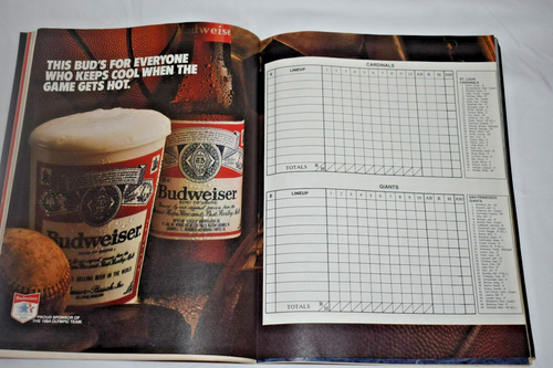 SAN FRANCISCO GIANTS Official Program & Scorecard 1982 - Picture 7 of 10