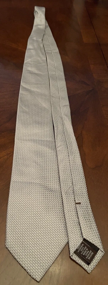 Black Brown 1862 Gray 100% Silk Men’s Neck Tie Made In China - Image 3 of 4