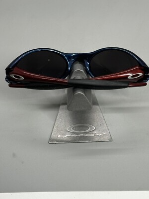 Brand New Vintage Oakley Eye Jacket 1.0 Code Blue - Blood W/Black