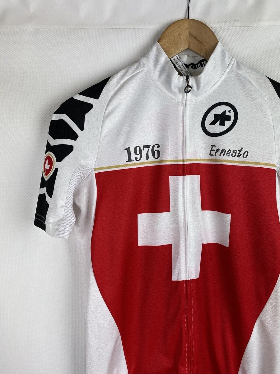 Assos men's full zip cycling jersey shirt size M | eBay