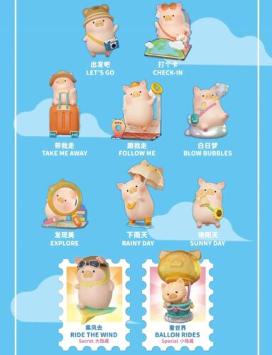 Toyzero+ LuLu the Piggy Travel Series Blind Box Confirmed Figure HOT Gifts Toys - Picture 2 of 16