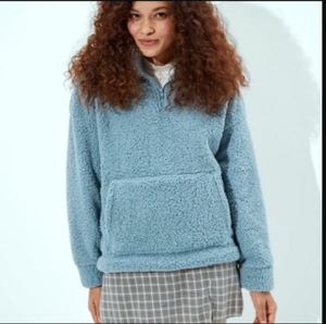 american eagle quarter zip sherpa