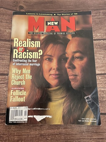 NEW MAN MAGAZINE FOR CHRISTIAN JAN/FEB. 1997 PROMISE KEEPERS - Picture 1 of 3