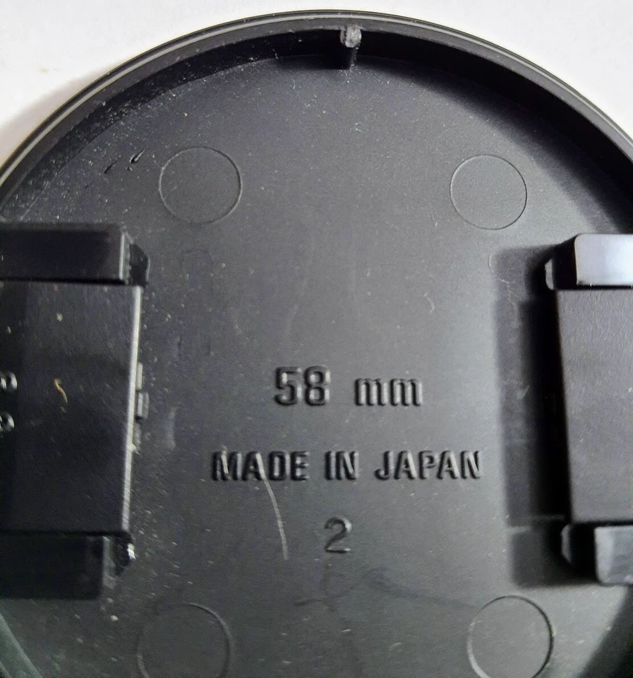 Genuine Original Sigma 58mm LCF-58 Front Snap-on Lens Cap OEM Stock Japan made - Image 4 of 4