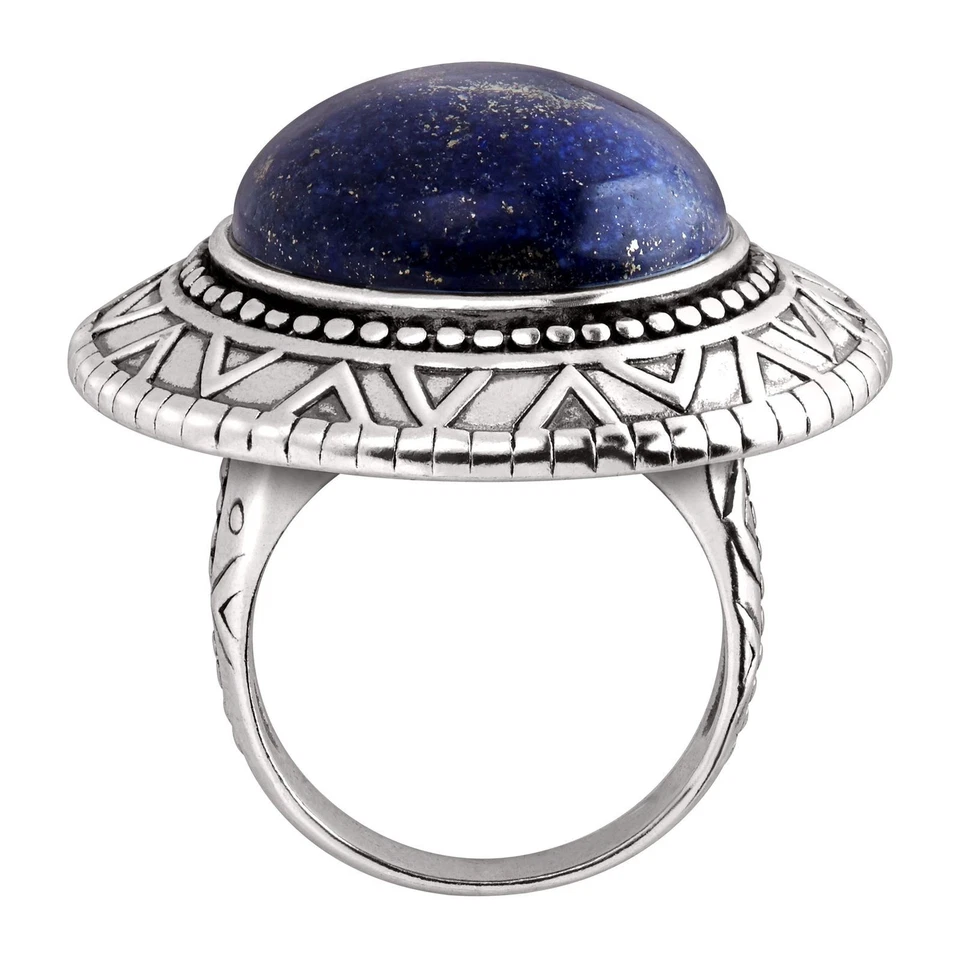 Silpada большой LAPIS «перуанский кольцо» из чистого серебра размер 7 кольцо красивый  - Изображение 3 из 4