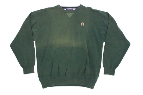 Tommy Hilfiger Golf Green Cable Knit 