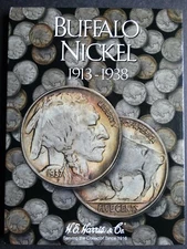 He Harris Buffalo Nickels Nickel Coin Folder 1913-1938 Album Book 2678