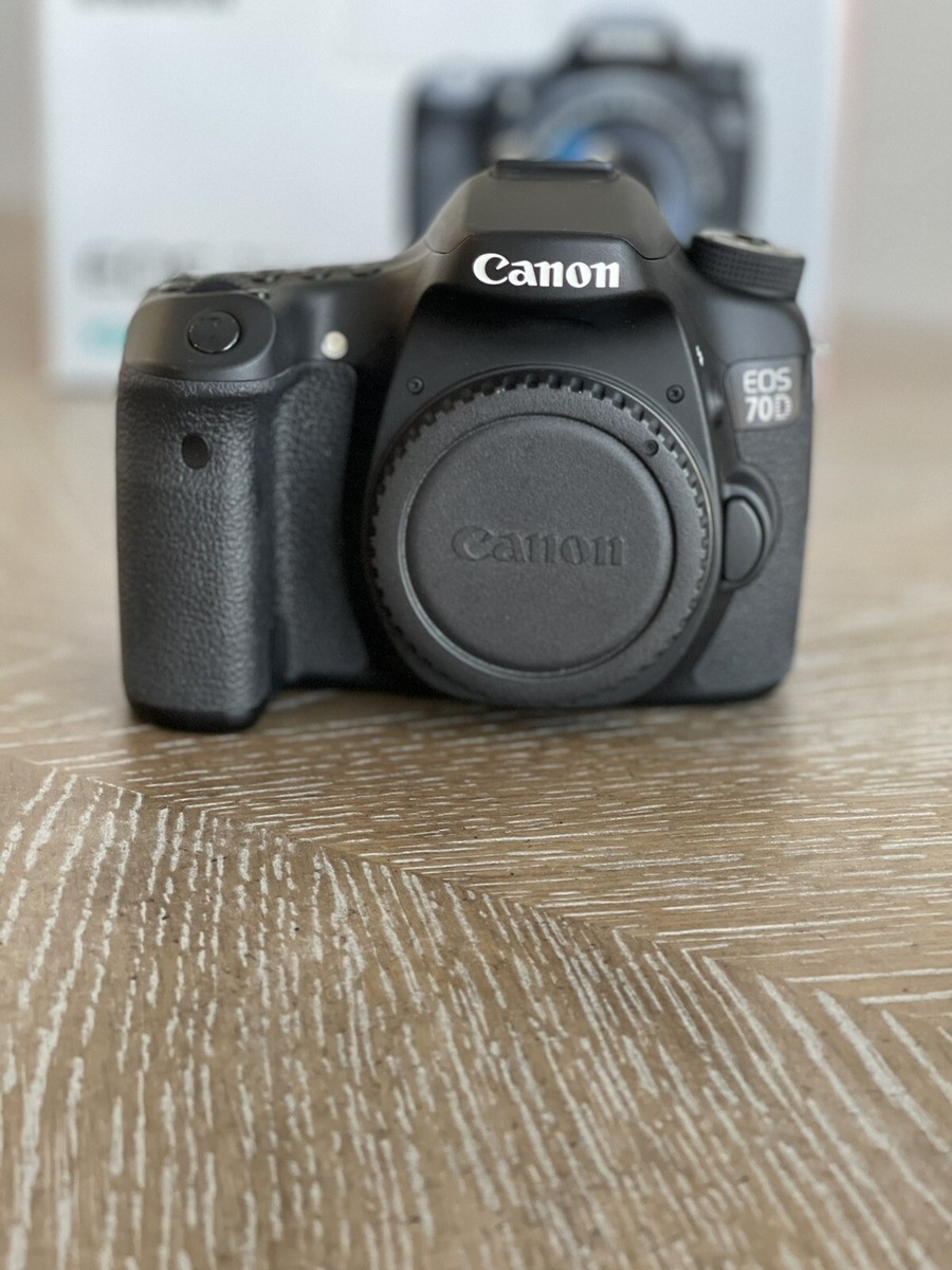 Canon EOS 70D w/ 10-22mm Wide Angle Lens, 18-135mm Zoom Lens, And