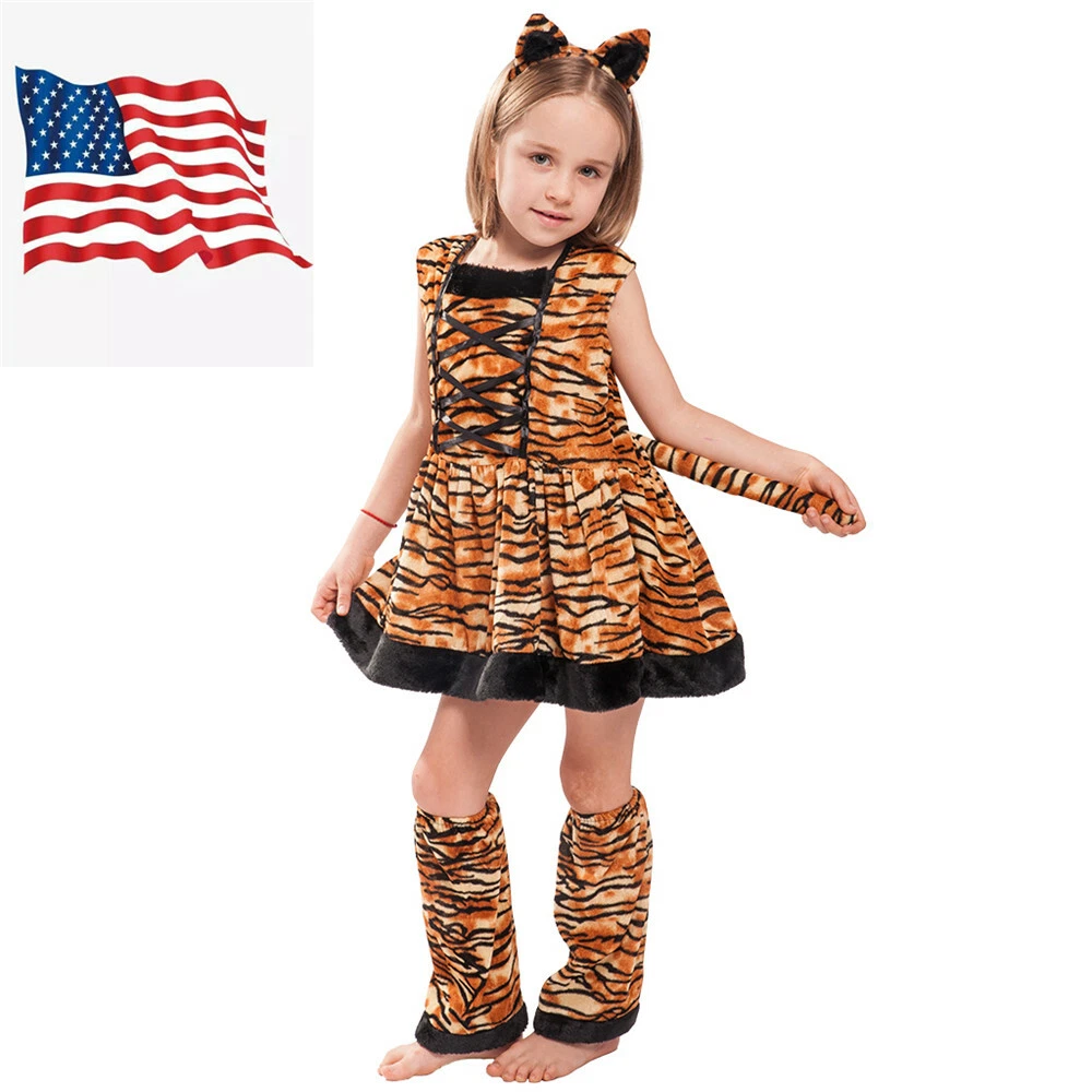 Girls sale tiger costume