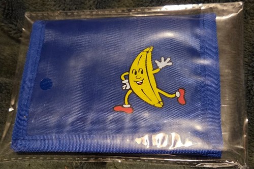 2018 LootCrate - Arrested Development - Bluth Banana Stand Blue Trifold Wallet