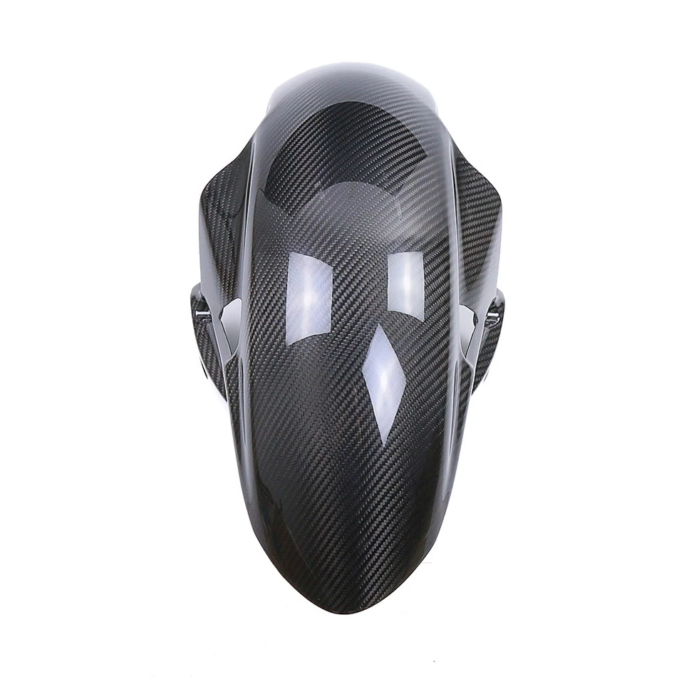 Guardabarros delantero de fibra de carbono real para Suzuki GSX1300R 2021-2023 Hayabusa Foto 3 de 4
