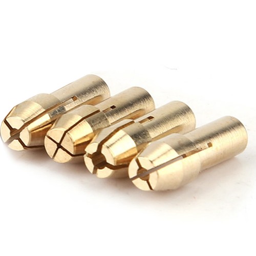 11x 4-jaw Copper Drill Chuck Collet Set For Mini Electric Grinder Rotate Tool☚ - Picture 7 of 10