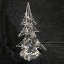 VTG Tuscany Collection Sigma Tastesetter 24% Lead Crystal 8” Christmas Tree
