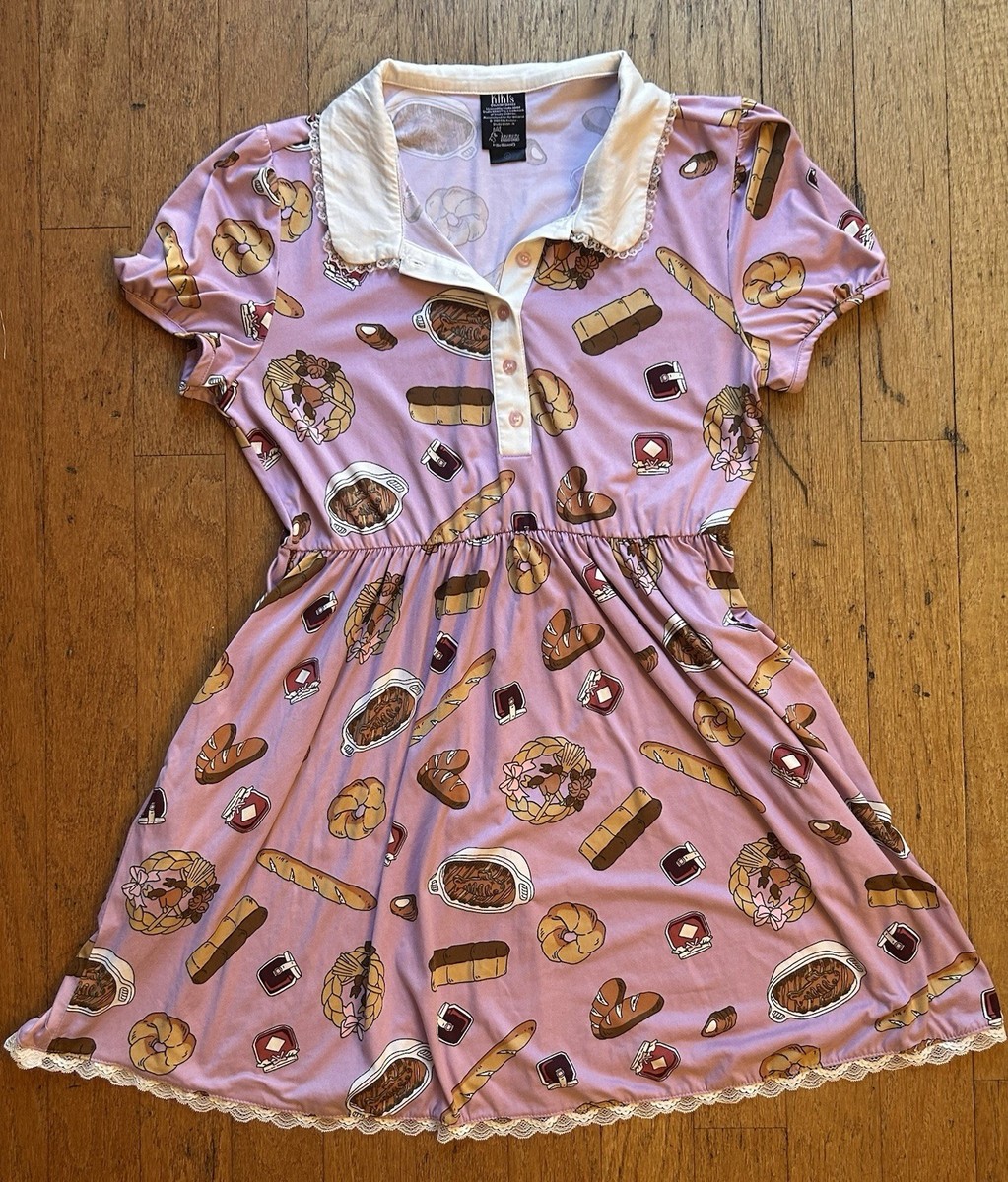 Studio Ghibli Kiki's Delivery Service Sweets Dress women's Jr XL View 4