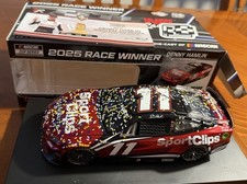 2025 Denny Hamlin 11 Sports Clips Throwback Darlington win CC Din 72/72