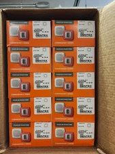 Gentex #GSSW, Fire Alarm LED Speaker/Strobe, 24 VDC, Wall or Ceiling Mt, White