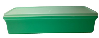 Vintage Tupperware Green Celery Keeper 892-2 Nice!