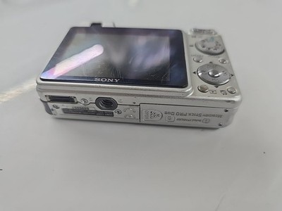 Sony Cyber-shot DSC-W120 7.2MP Digital Camera - Silver for sale