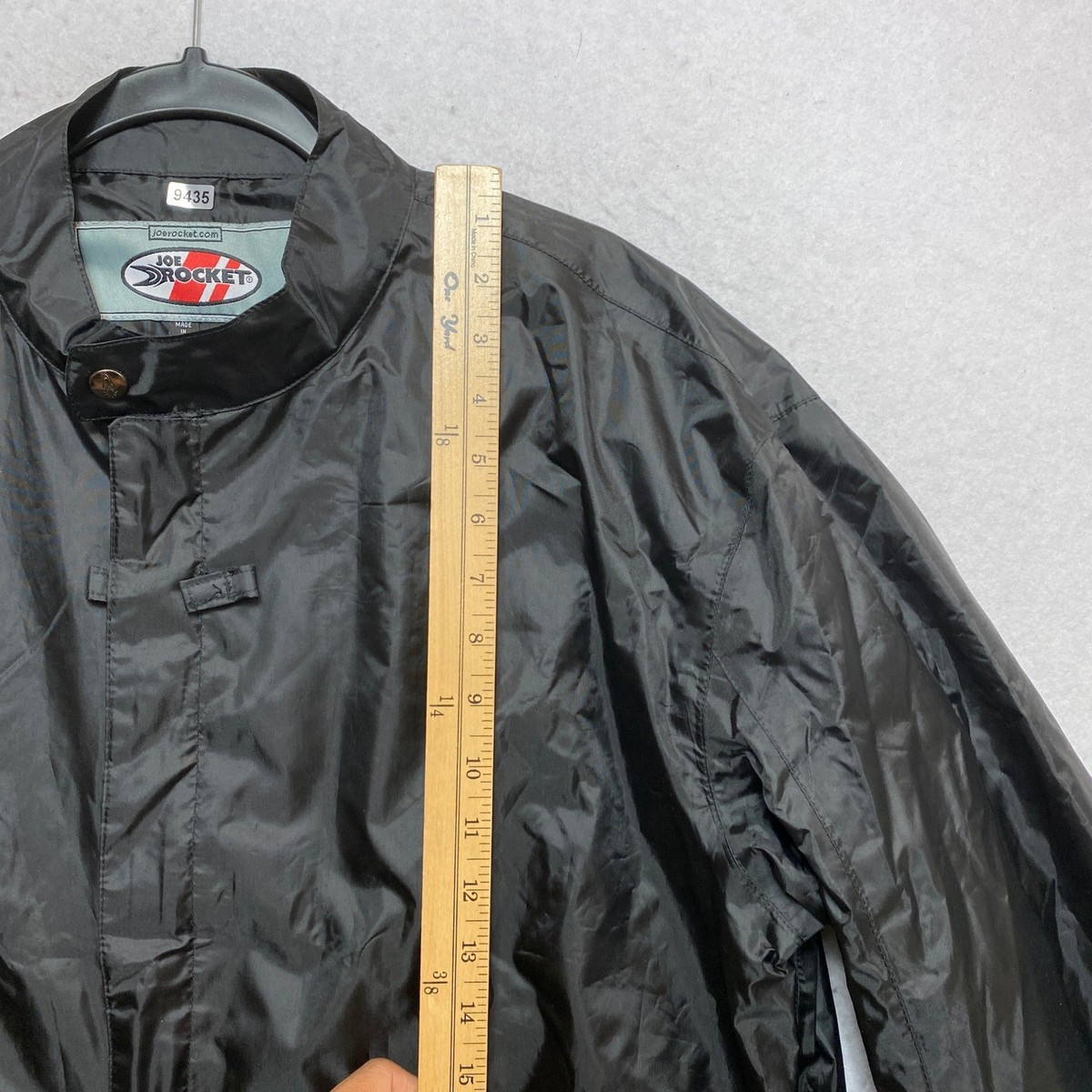Joe Rocket Moto Racing Jacket Mens XL Black Lightweight