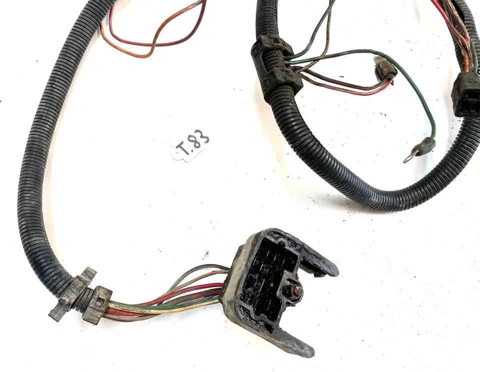 Arnés de cableado de luz de cabeza de motor Jeep CJ V8 76 77 Jeep CJ5 CJ7 cable 304 motor V8 Foto 2 de 4