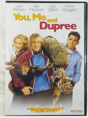 You, Me & Dupree DVD 2006 Owen Wilson Kate Hudson Widescreen Comedy Movie Tested