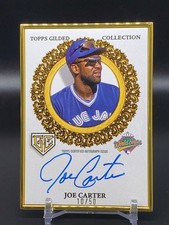 2025 Topps Gilded Joe Carter World Series Auto /50 Toronto Blue Jays GCH-JC