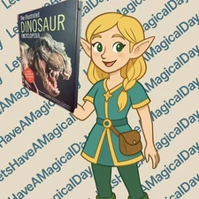 Fun Kids Dinosaur Book. The Illustrated Dinosaur Encyclopedia. 