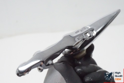 2000 - 2008 JAGUAR X-TYPE S-TYPE LEAPER HOOD ORNAMENT CHROME EMBLEM OEM - Picture 6 of 9