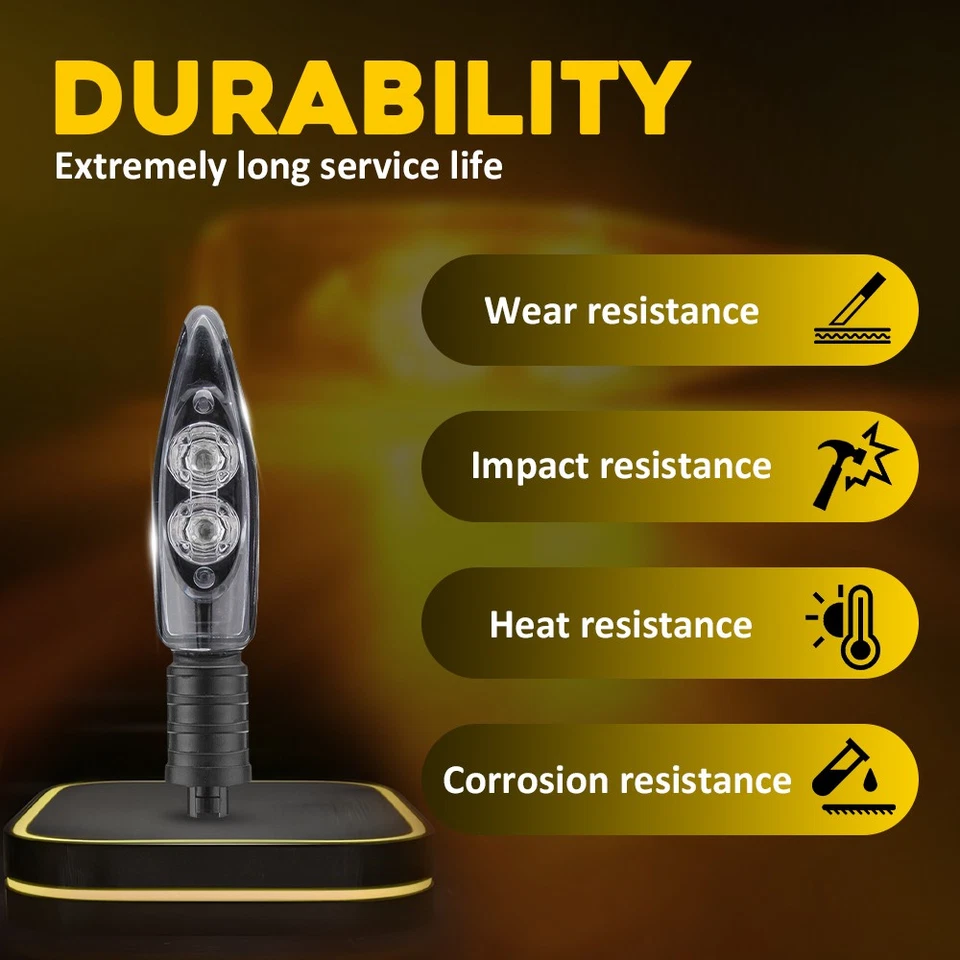 Luzes traseiras de LED seta X para BMW G310R 2022 2023 G 310 GS 2021-2025 G 310 R - Imagem 4 de 4