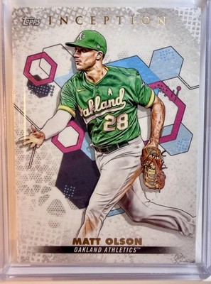 Matt Olson 2022 Topps Inception - #70 Oakland