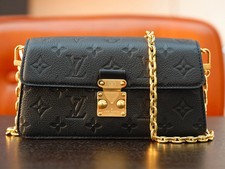Louis Vuitton Pochette Metis Monogram Empreinte Chain Shoulder Bag Excellent