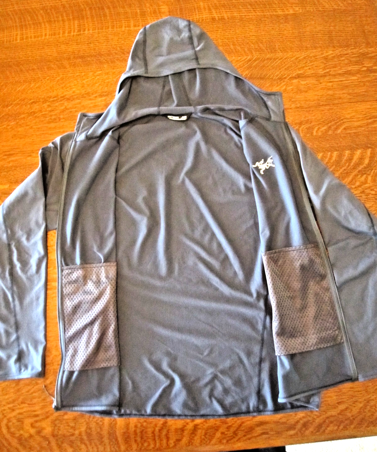 Arc'teryx Adahy Giacca con Cappuccio Full Zip Uomo XL Grigio Scuro Ottime Condizioni!