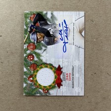 2022 Topps Holiday Mega Baseball Juan Soto Nationals Autograph Relic Card /25