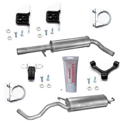 Auspuff  Auspuffanlage fur VW Golf 4 IV Beetle 1.6 +8/16V 1.9SDi + Montagesatz