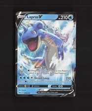 Lapras V 049/202 Spada e Scudo Carta Pokemon Holo Ultra Rara LP