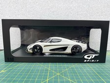 GT Spirit 2018 World Record Koenigsegg Regera Crystal White w/ Black 1:18 GT913