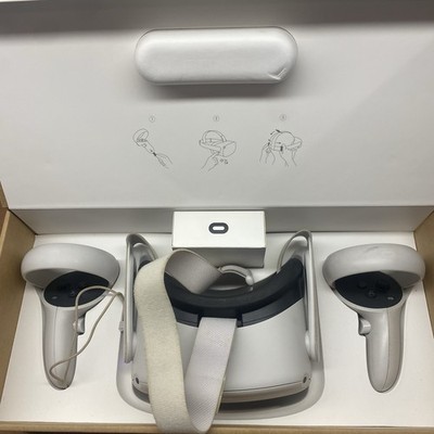 Oculus Quest2 All-in-One VR Gaming Headset White, 64GB, 2 Controllers