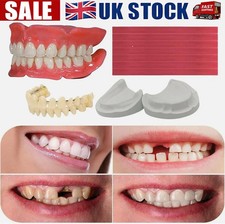 DIY Denture Fake Teeth Full or Partial Denture at Home Repair Missing Teeth Set