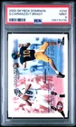 2000 SKYBOX DOMINION #234 GIOVANNI CARMAZZI/TOM BRADY ROOKIE RC PSA 9