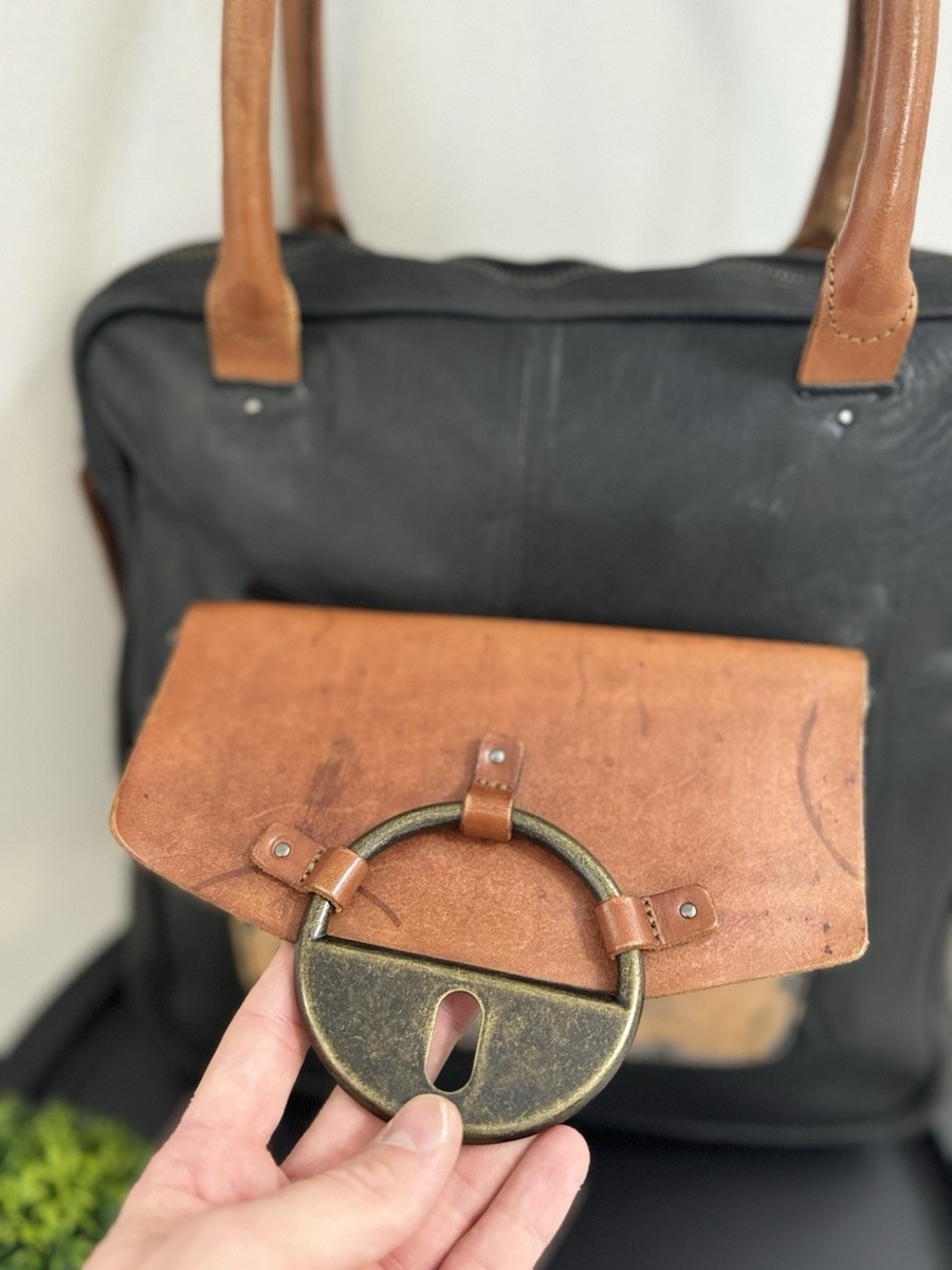 Vintage Diesel Faded Y2K crashed leather bag | eBay