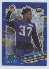 2023 Donruss Rated Rookie Optic Preview Blue Scope Prizm DeWayne McBride 0h3t