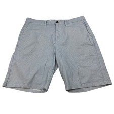 Old Navy Men s Ultimate Slim Chino Shorts Blue/White Size 36